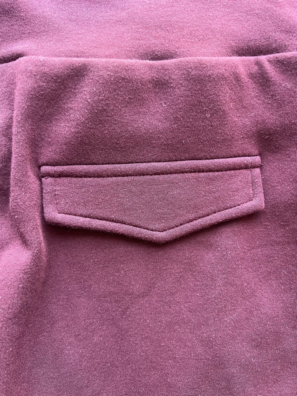 NWT OGL Tummy Warmer Pin-Tuck Wide Leg Pants in Ruby Berry - Picture 8 of 15